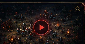 Dark pixel battle camp